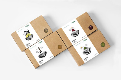 张枫桥的农产品包装设计 创新与自然的完美融合